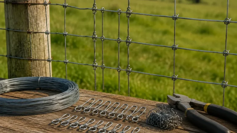 Woven Wire Fence Repair Kit visual guide