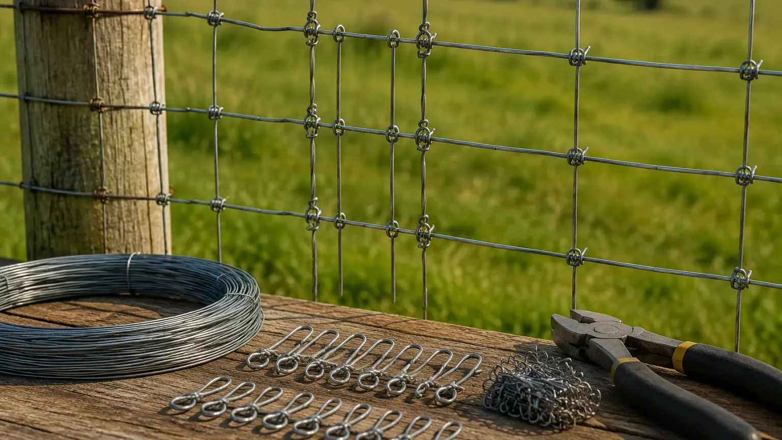 Woven Wire Fence Repair Kit Woven Wire Fence Repair Kit visual guide