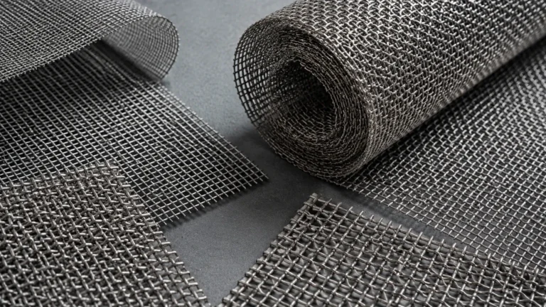 Woven Wire Mesh Architecture visual guide