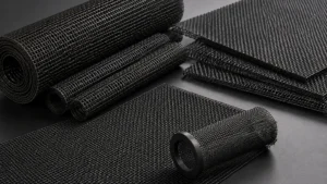 Woven Wire Mesh Black visual guide