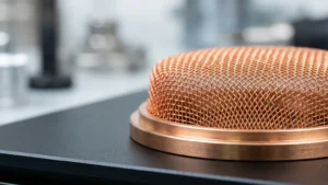 Woven Wire Mesh Copper visual guide