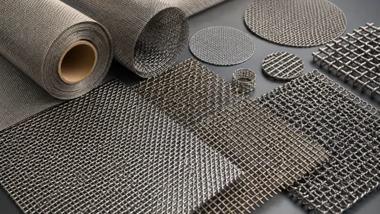 Woven Wire Mesh Fabric visual guide