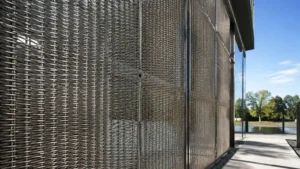 Woven Wire Mesh Facade visual guide