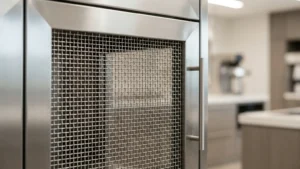 Woven Wire Mesh for Cabinet Doors visual guide
