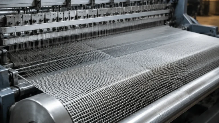 Woven Wire Mesh Machine visual guide