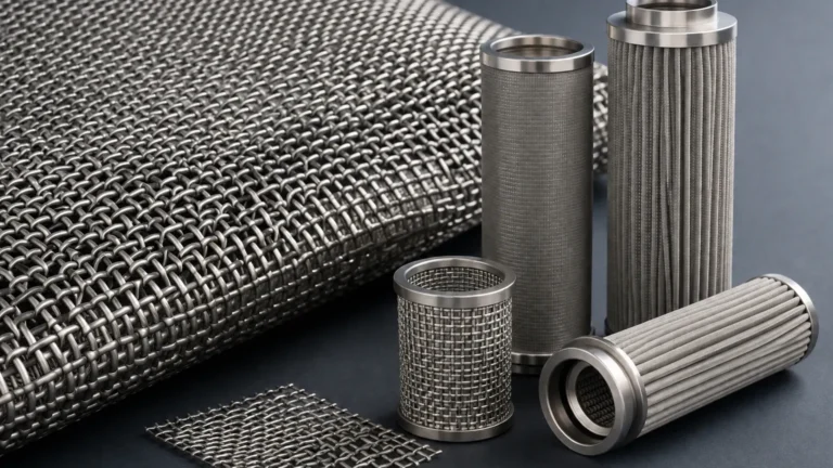 Woven Wire Mesh Open Area Calculator visual guide