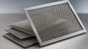 Woven Wire Mesh Panel visual guide