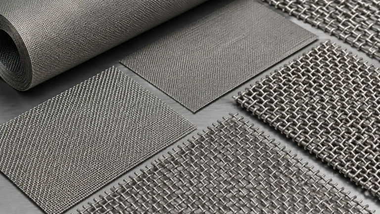 Woven Wire Mesh Panels visual guide