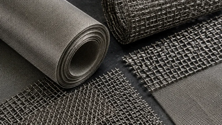 Woven Wire Mesh Pattern visual guide