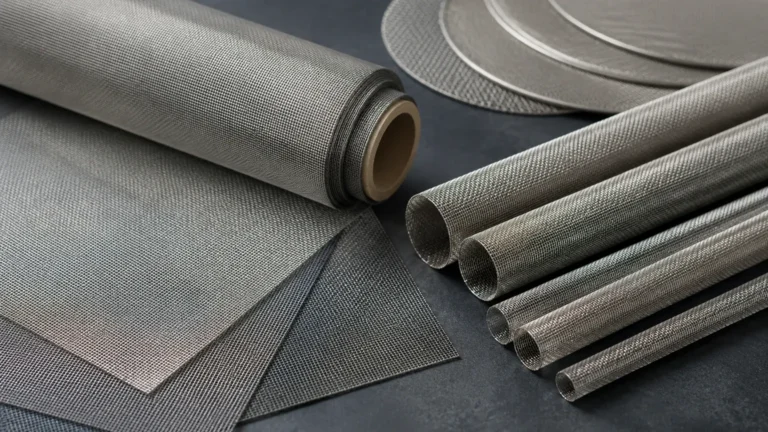 Woven Wire Mesh Screens with Fine Opening Sizes visual guide