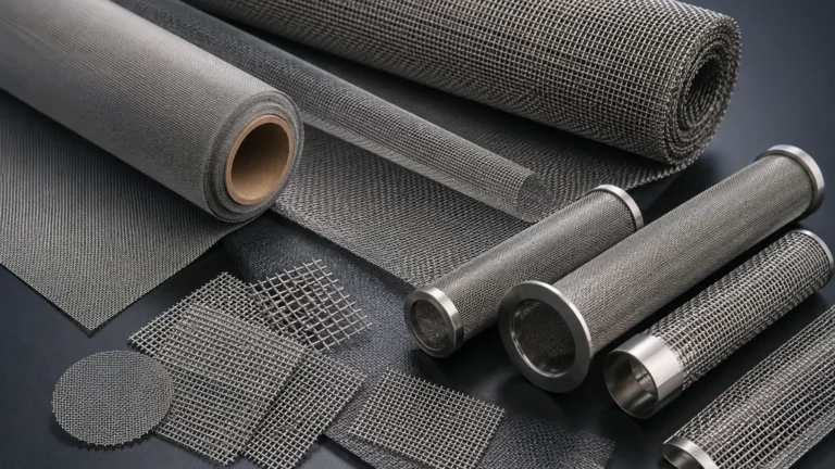 Woven Wire Mesh Stainless visual guide