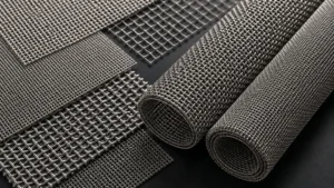 Woven Wire Mesh Texture visual guide