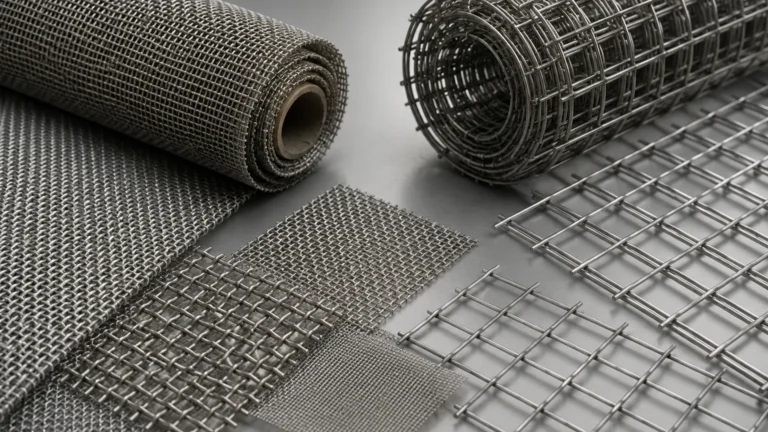 Woven Wire Mesh vs Welded Wire Mesh visual guide