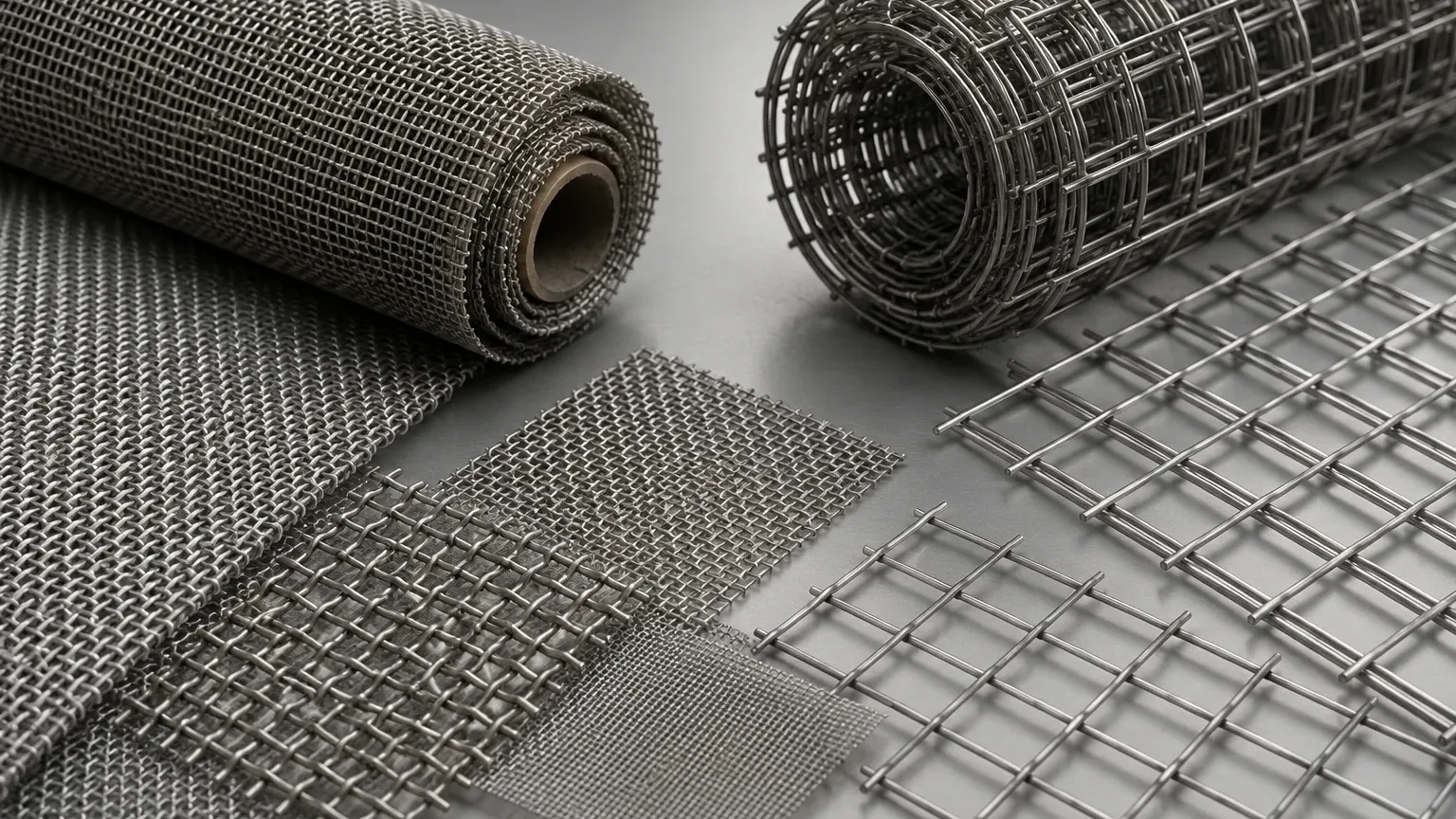 Woven Wire Mesh vs Welded Wire Mesh visual guide