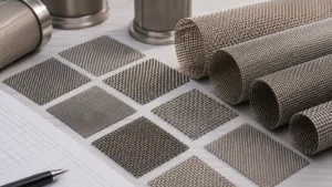 Woven Wire Mesh Weight Calculator visual guide