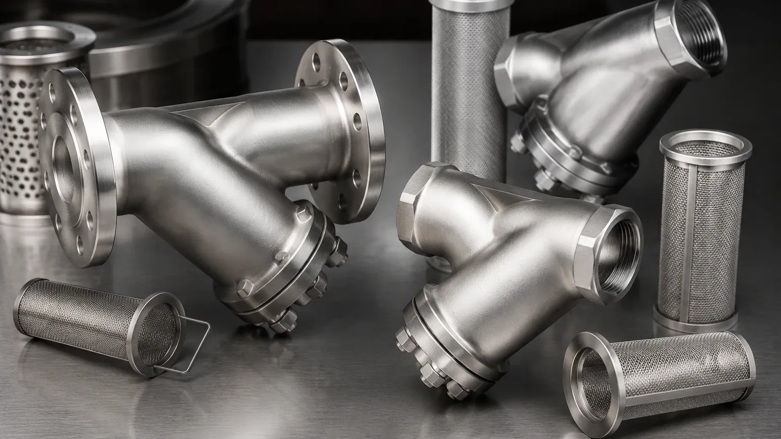 Wye Strainers visual guide