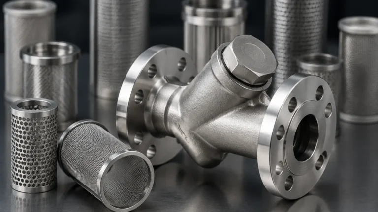 Y Pattern Strainers visual guide