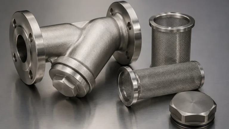 Y Type Strainers visual guide