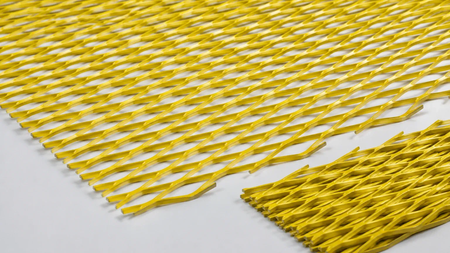 Yellow Expanded Metal Yellow Expanded Metal visual guide