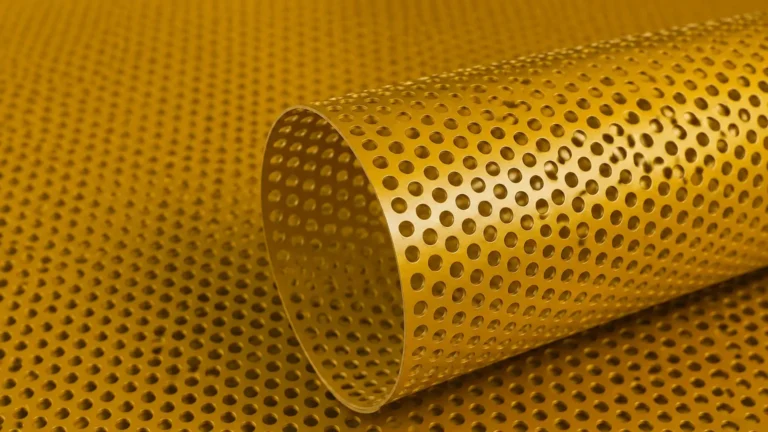 Yellow Perforated visual guide