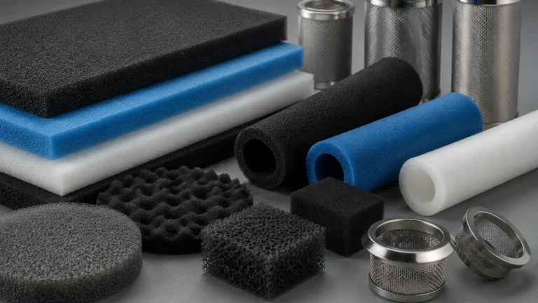 Air Filter Foam Material visual guide