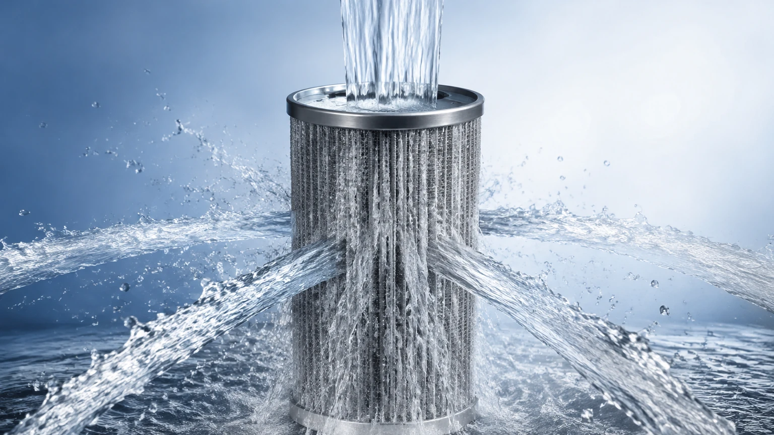 Backwash Filtration visual guide