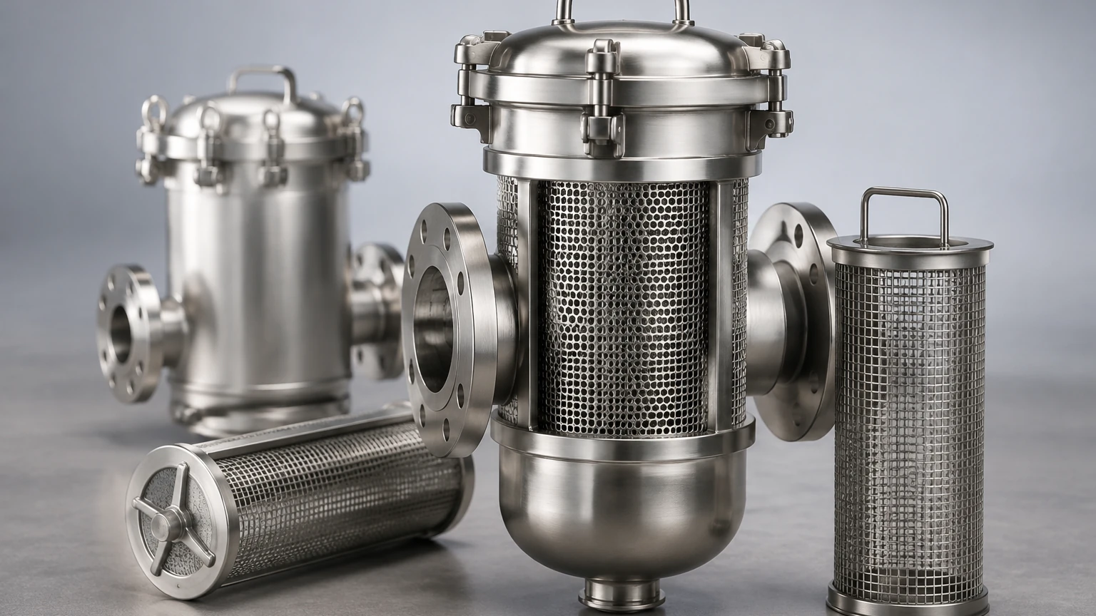 Backwash Strainers visual guide