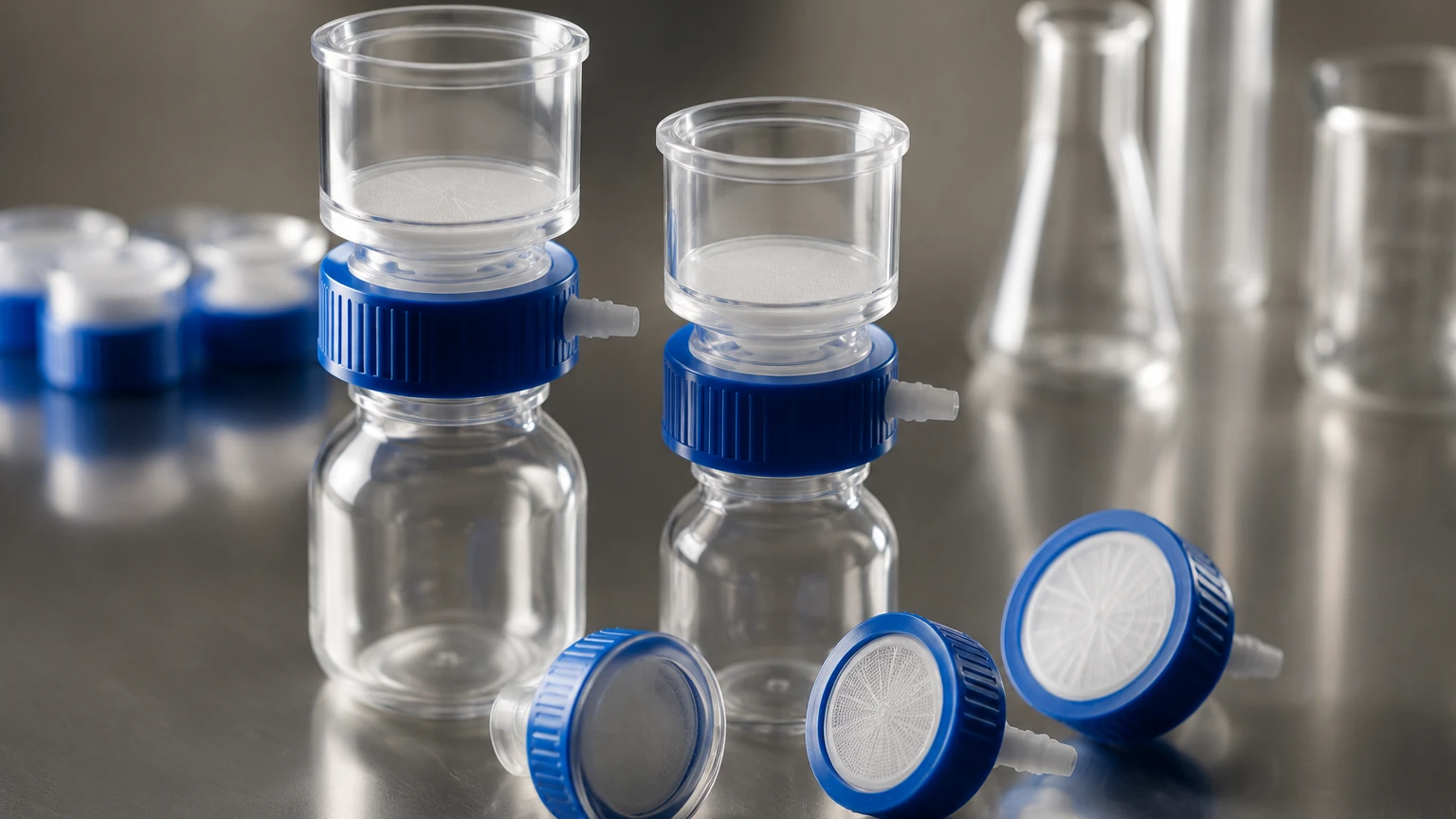 Bottle Top Filters visual guide