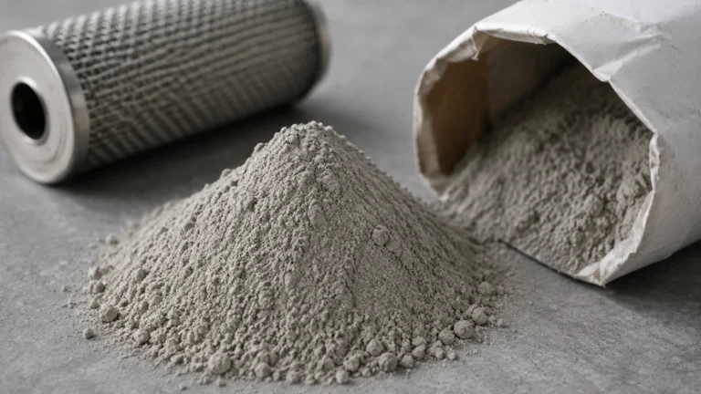 Cement Dust Micron visual guide