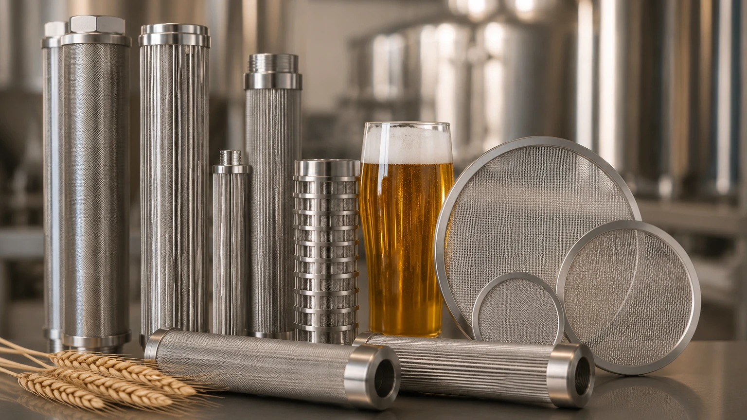 Commercial Beer Filtration System visual guide
