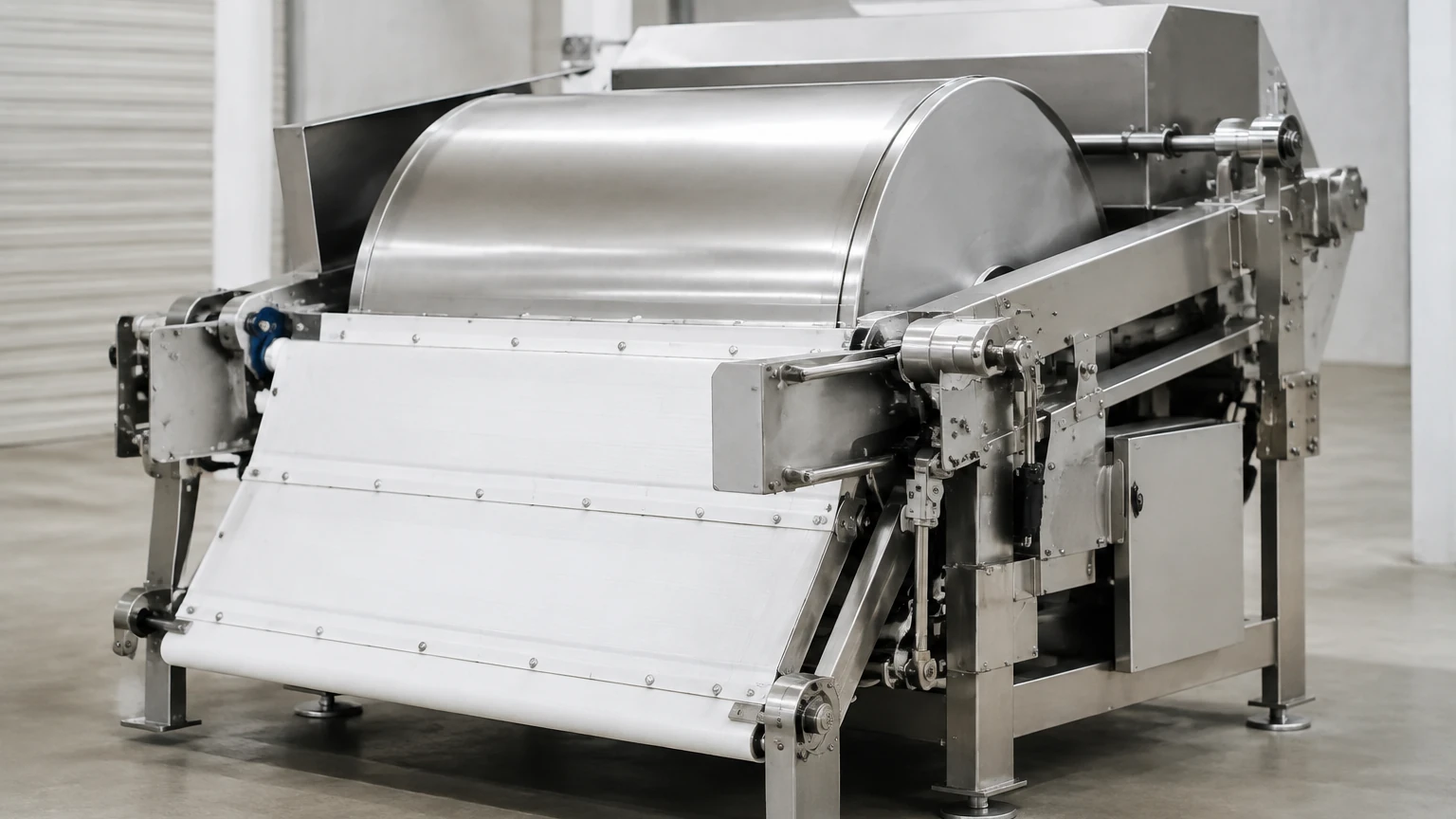 Customized Folding Belt Vacuum Drum Filter visual guide