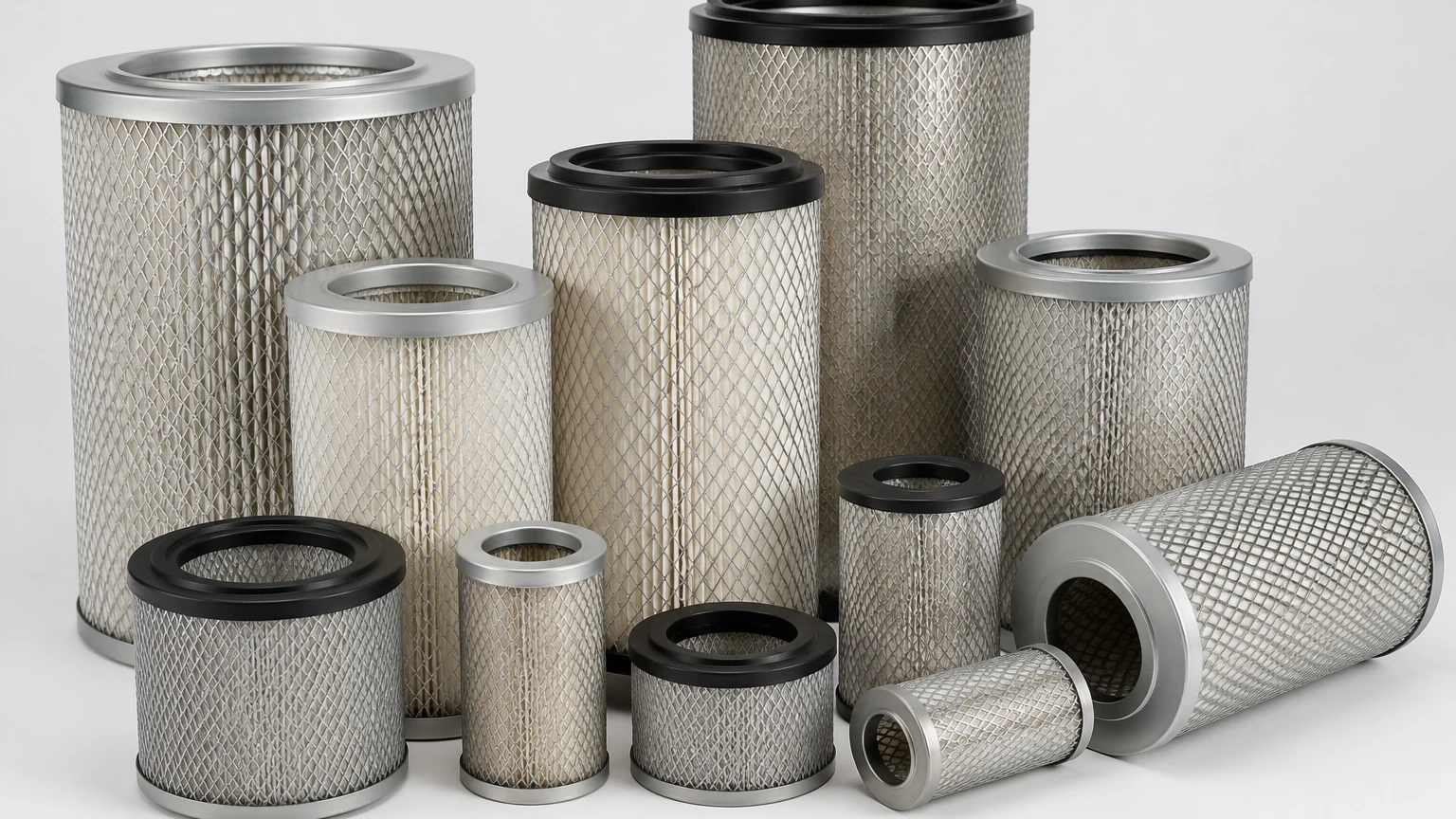 Cylindrical Air Filter visual guide