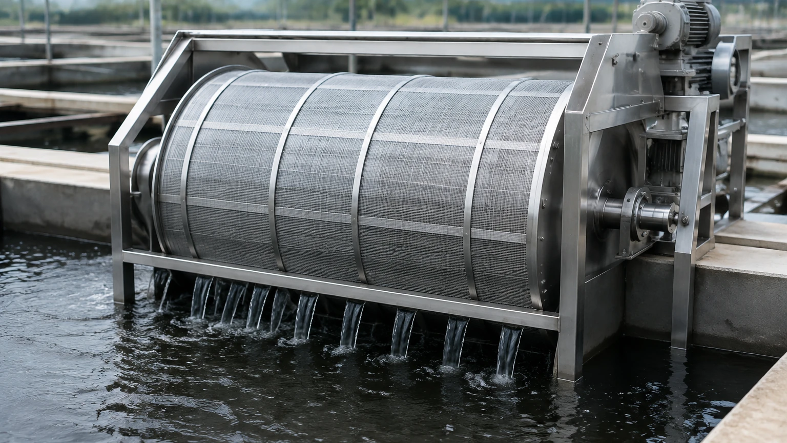 Drum Filter for Aquaculture Drum Filter for Aquaculture visual guide