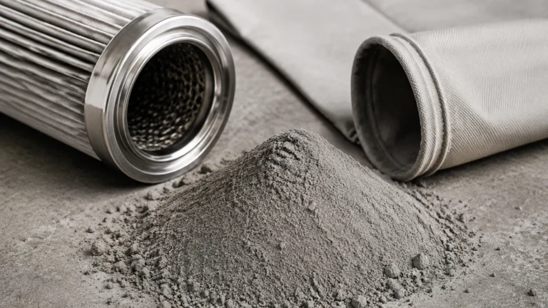 Dust Collector Cement visual guide