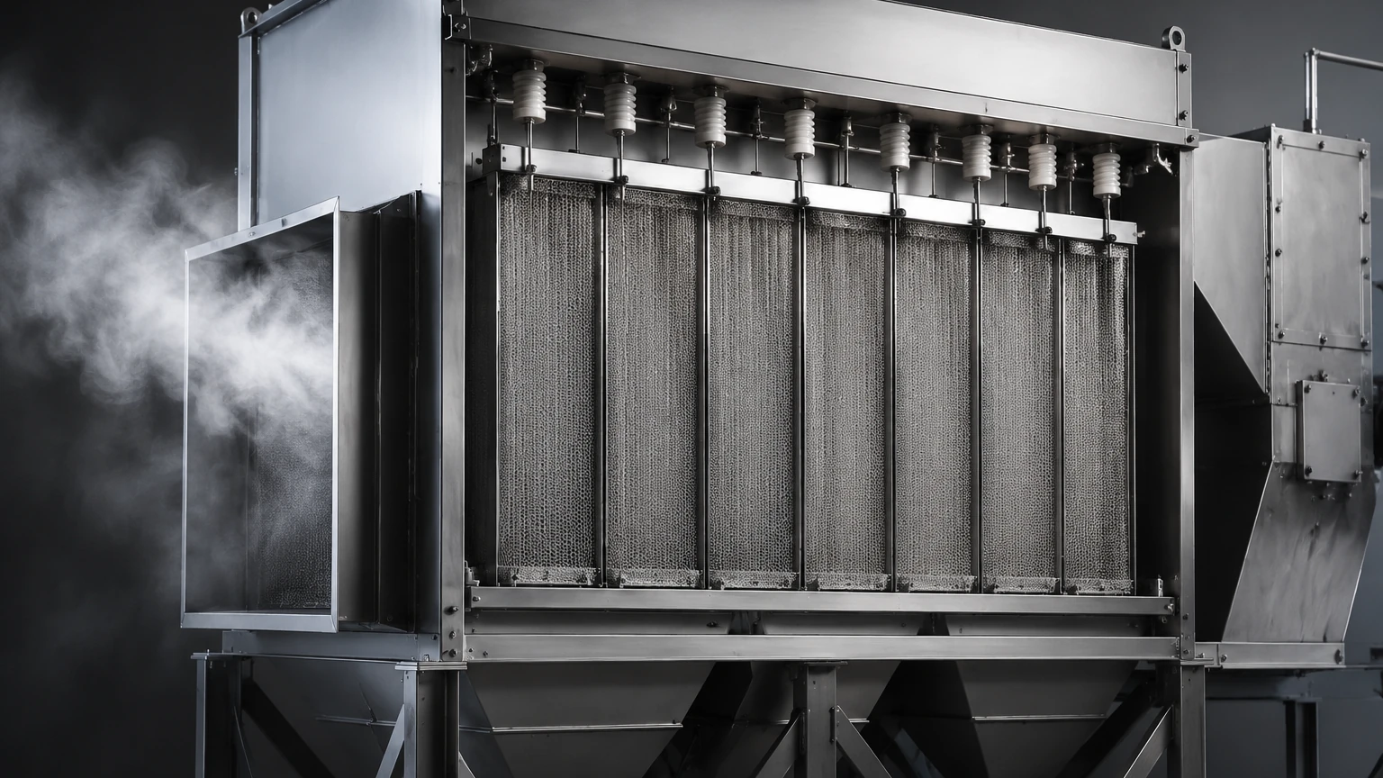 Electrostatic Dust Collector visual guide