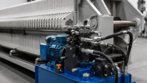 Filter Press Hydraulic System visual guide