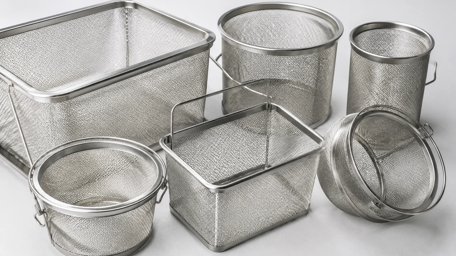 Fine Mesh Basket visual guide