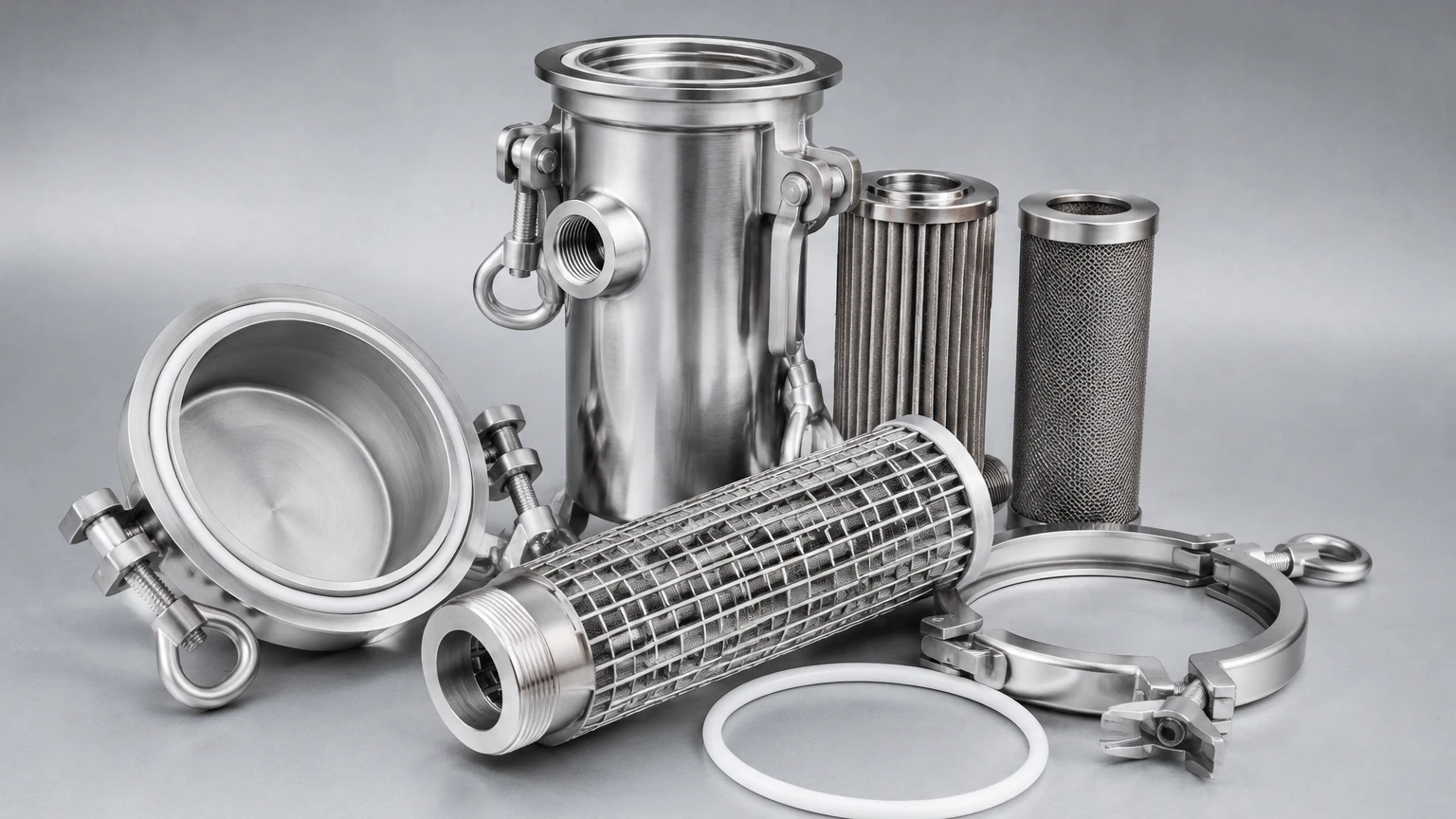 High Pressure Filter Assembly visual guide