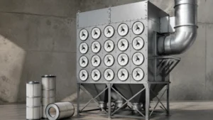 Industrial Cartridge Dust Collector visual guide