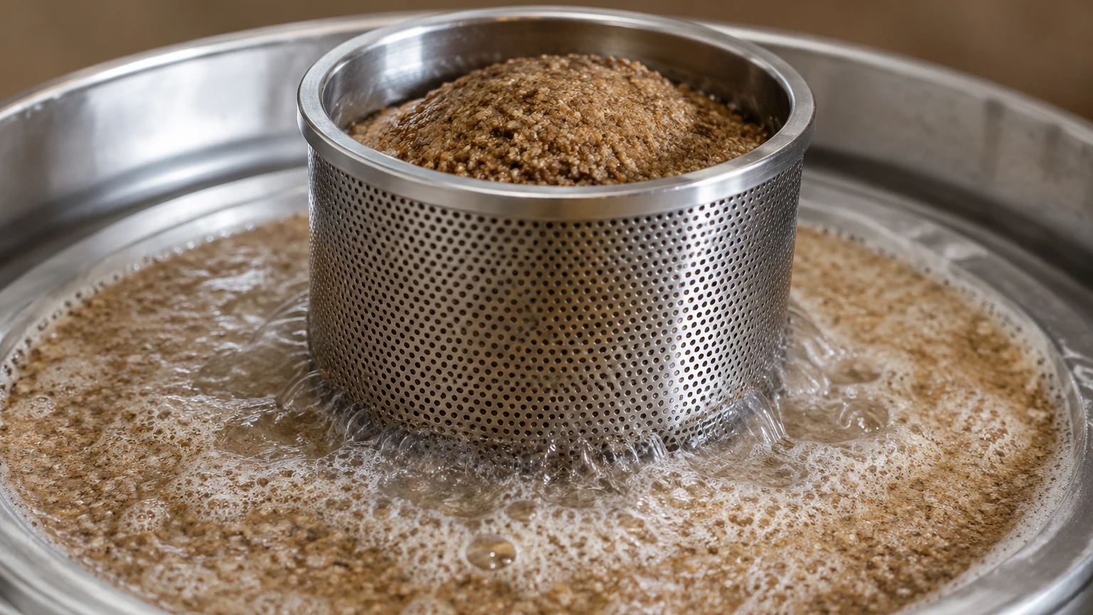 Mash Filtration visual guide