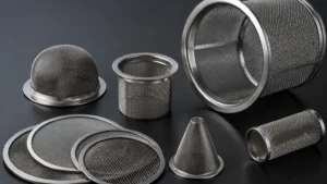 Mesh Size Strainer visual guide
