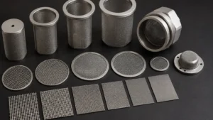 Mesh Sizes for Strainers visual guide
