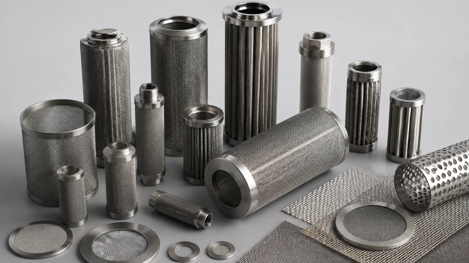 Metal Filters visual guide