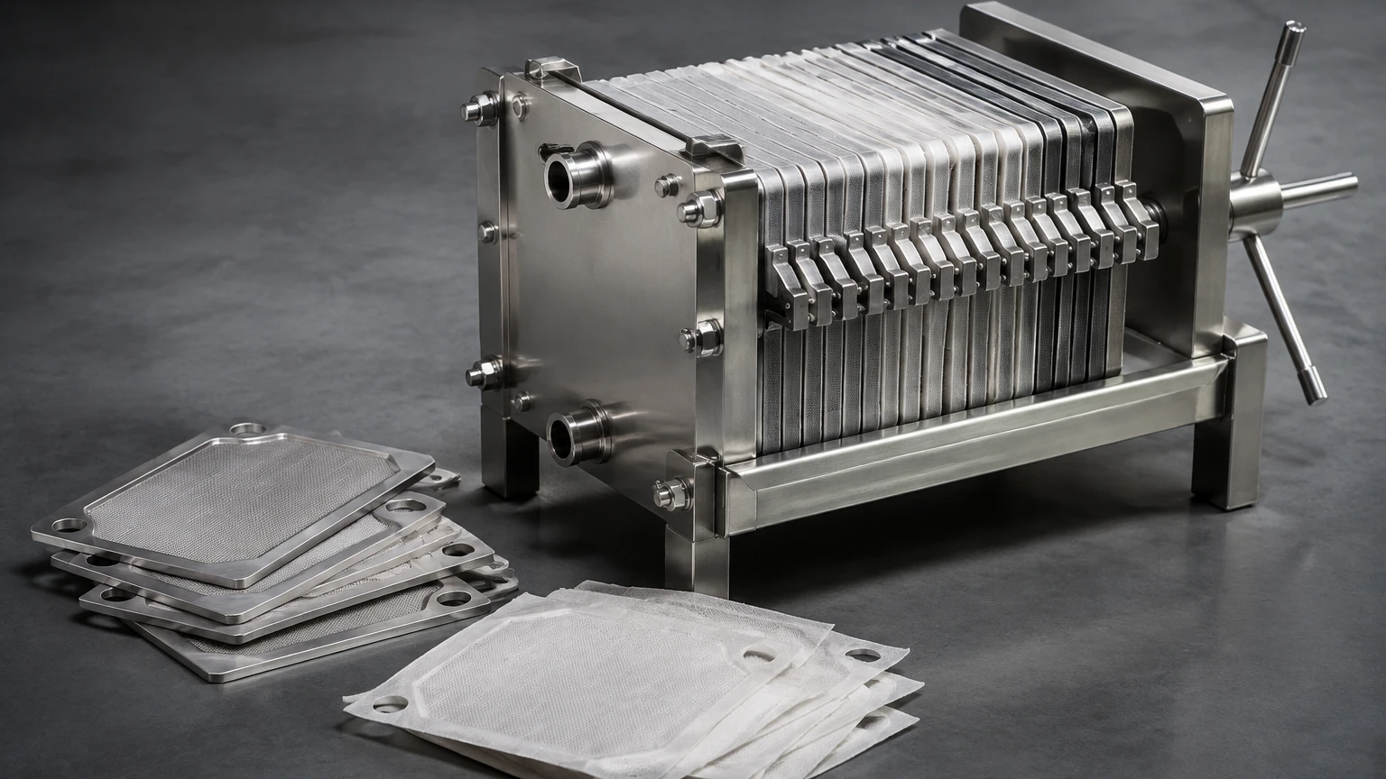 Plate and Frame Filter Press visual guide