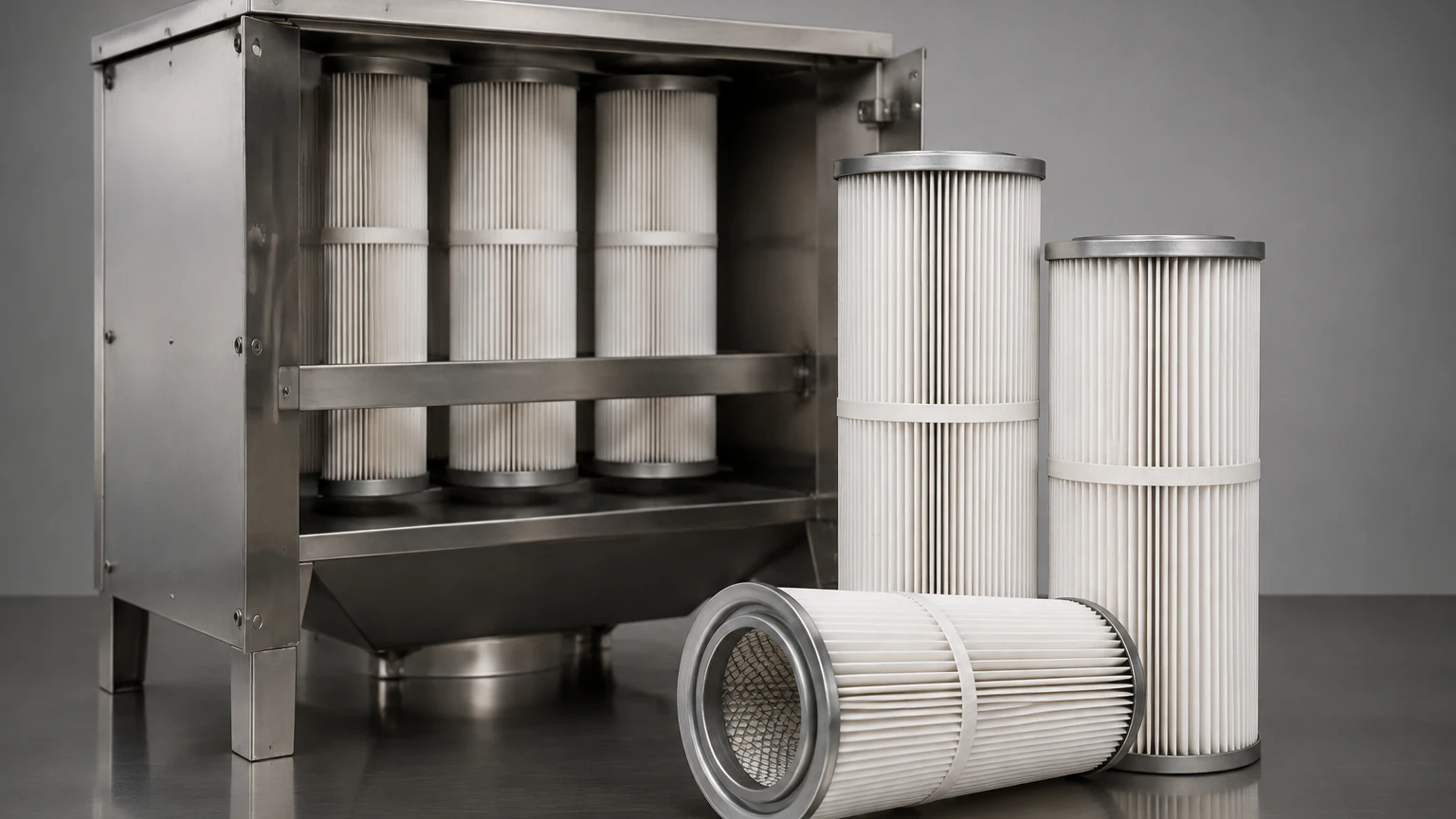 Pleated Filter Cartridge Dust Collector Pleated Filter Cartridge Dust Collector visual guide