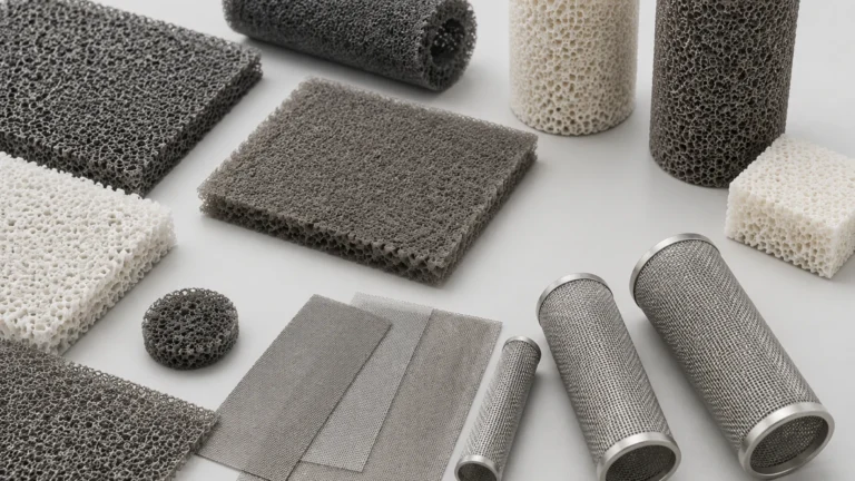 Porous Plastic visual guide