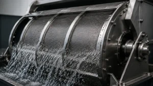 Rotary Screen Wastewater visual guide