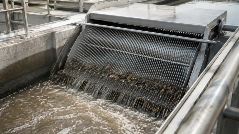 Screening in Wastewater Treatment visual guide