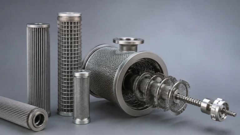 Self Cleaning Filter visual guide