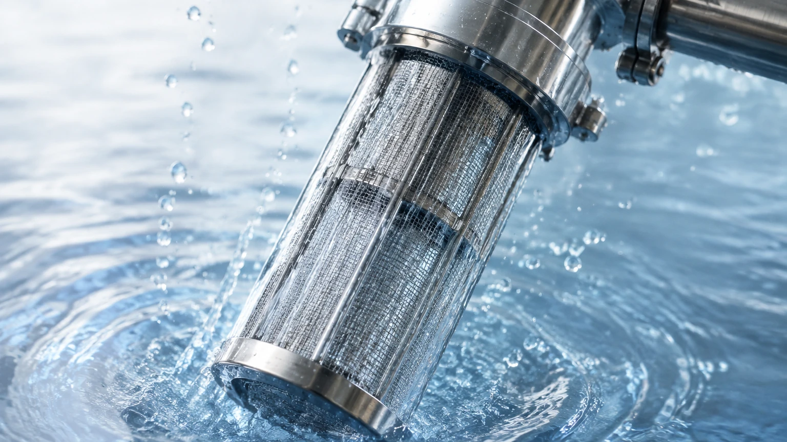 Self Cleaning Filter for Water visual guide